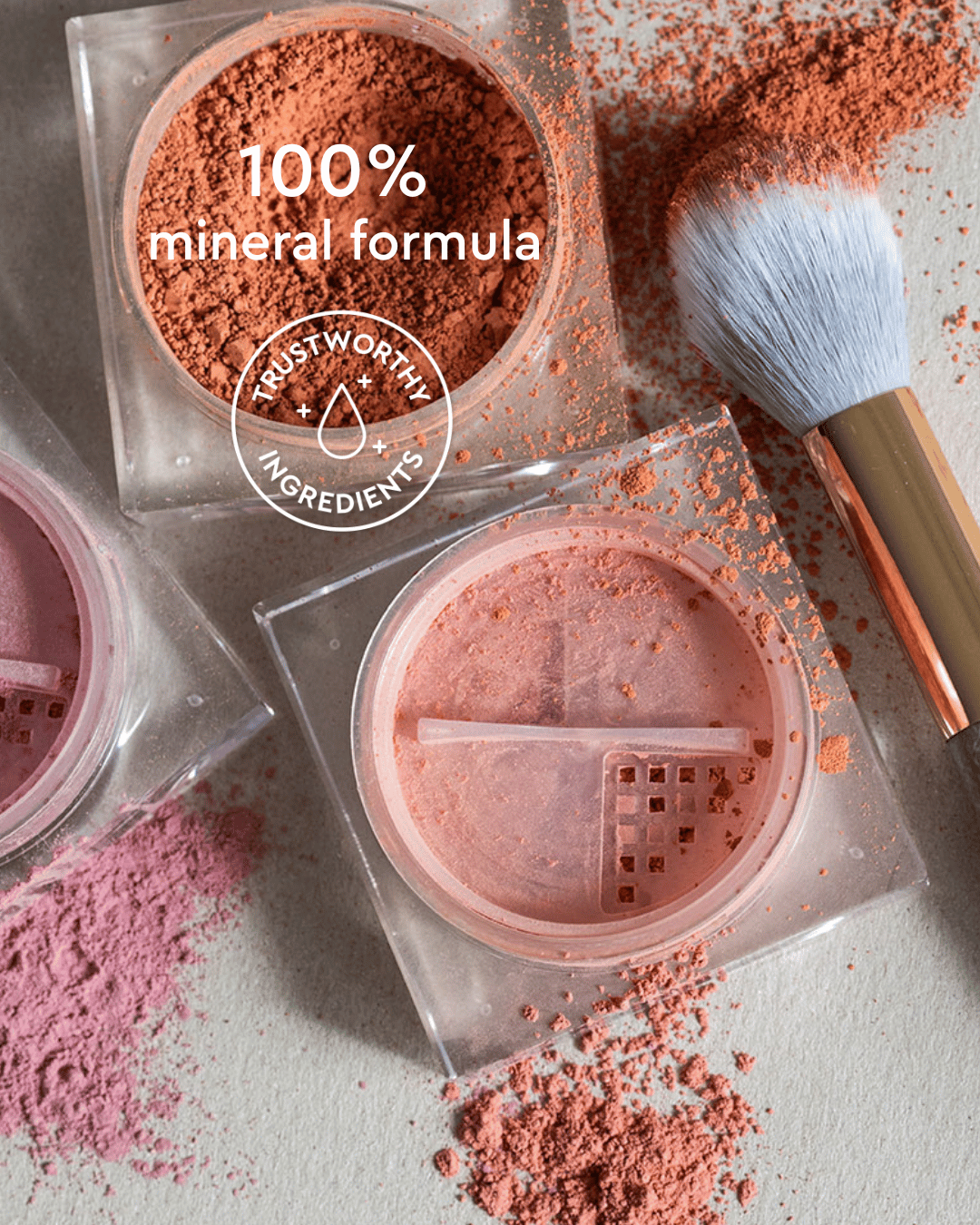 IAK loose mineral blush