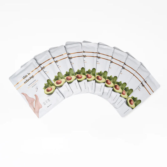 This is us foot cream mask